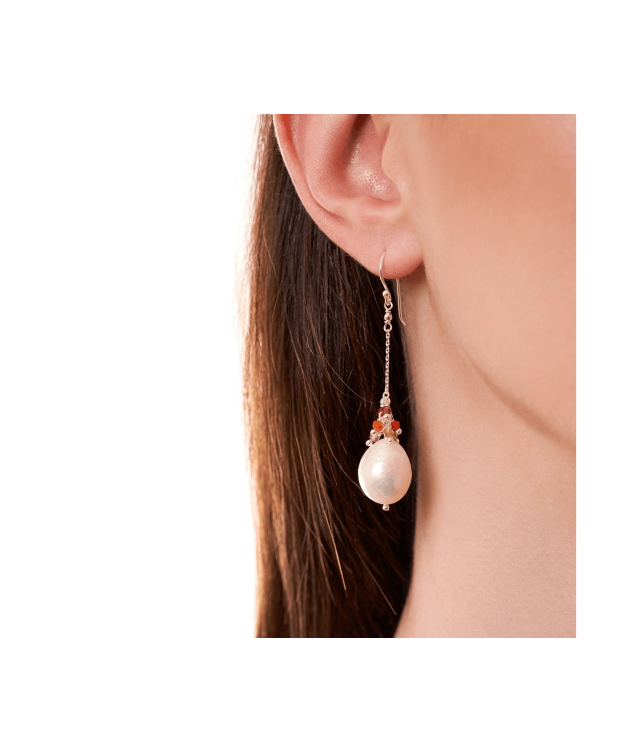 Earrings `SiaMoods` silver SE532