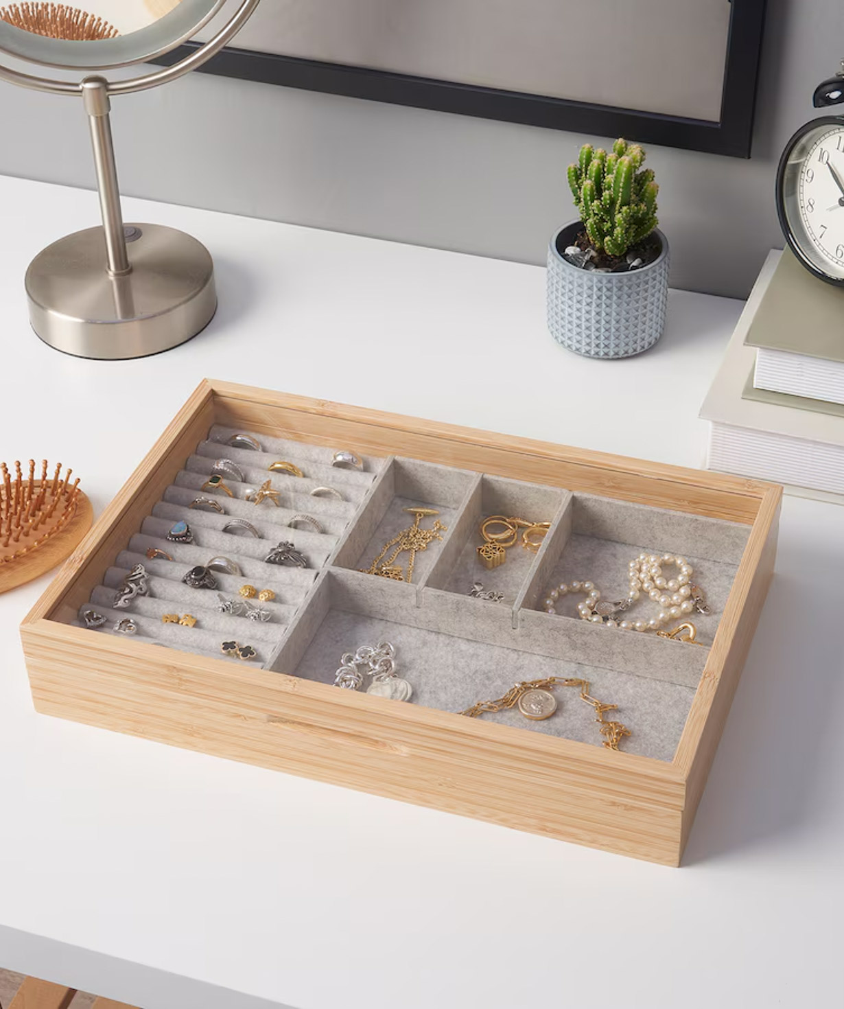Jewelry box «Ikea» Halsrem, 33 x 22 cm