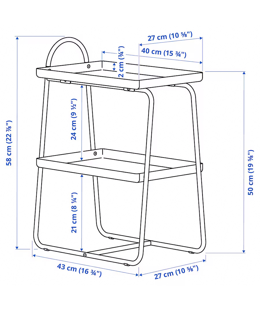 Столик «Ikea» Hattasen