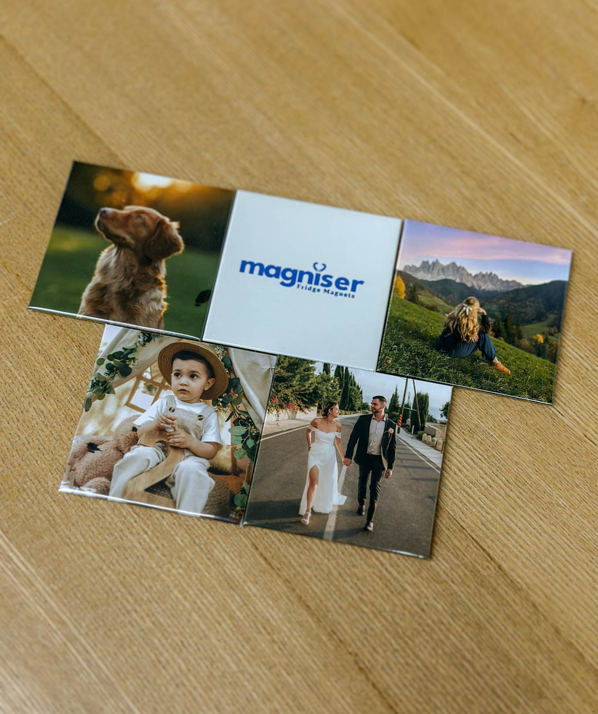 Photo magnet for the refrigerator «Magniser» standard