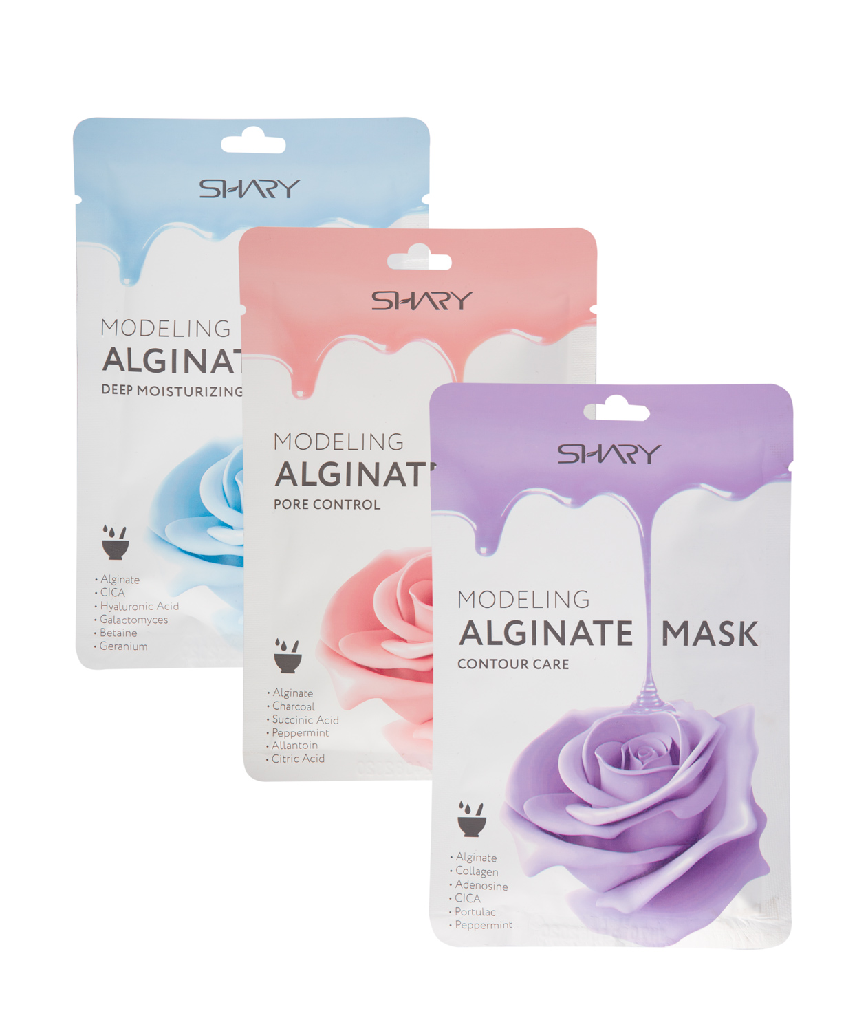 Collection `Shary` alginate masks