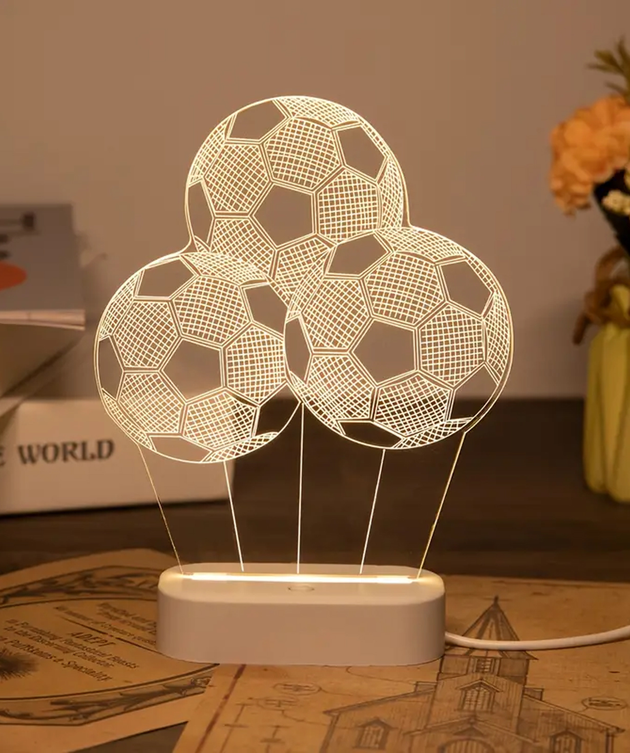 LED Lamp «Gift Store» Soccer Ball