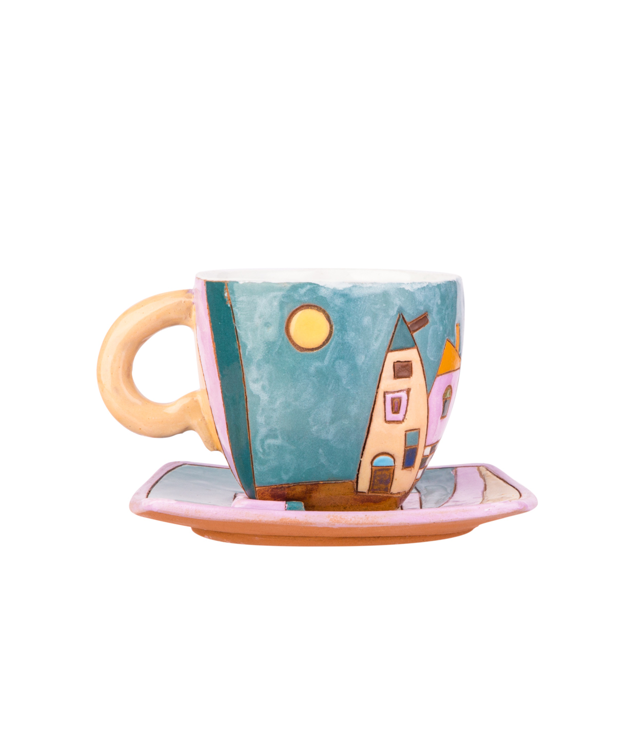 Բաժակ «Nuard Ceramics» սուրճի, Քաղաք,. գիշեր-ցերեկ №2