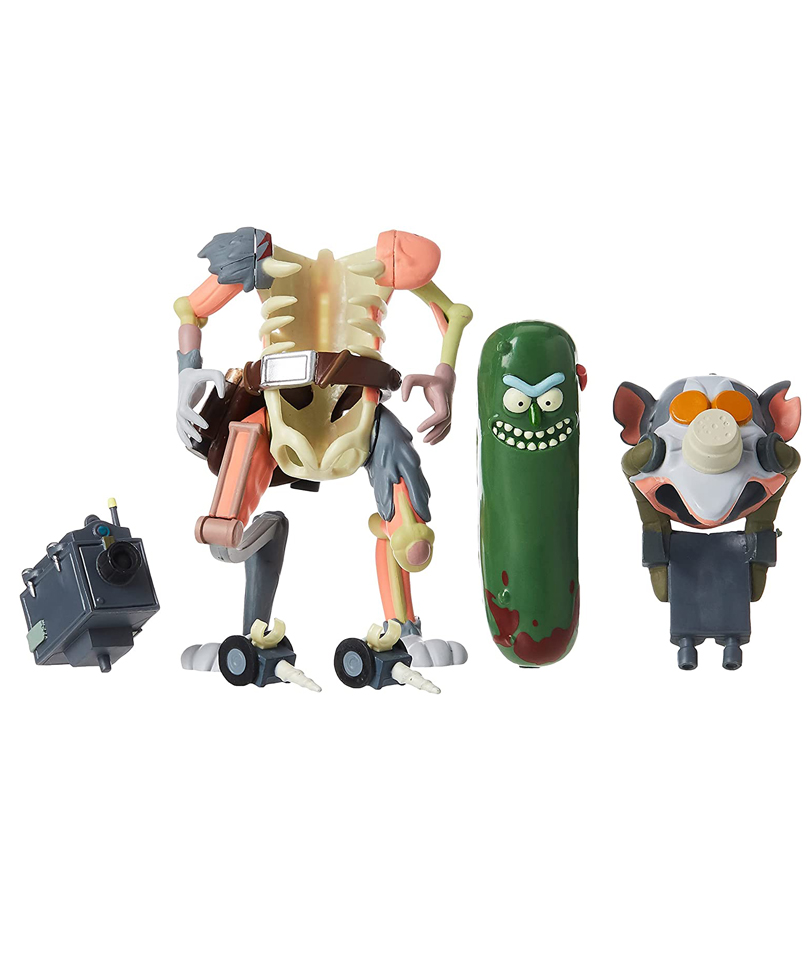 Ֆիգուրկա «Rick and Morty» Pickle Rick in a Rat Costume, 15 սմ