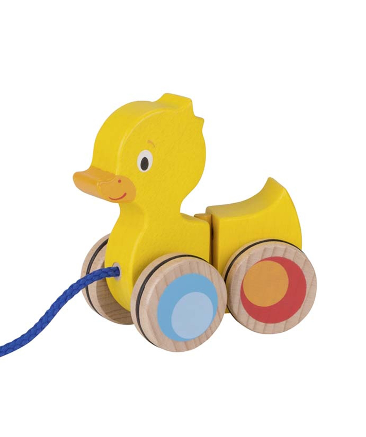 Toy `Goki Toys` pull-along animal duck