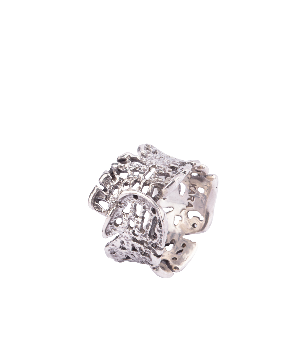 Silver ring ''Kara Silver'' №9