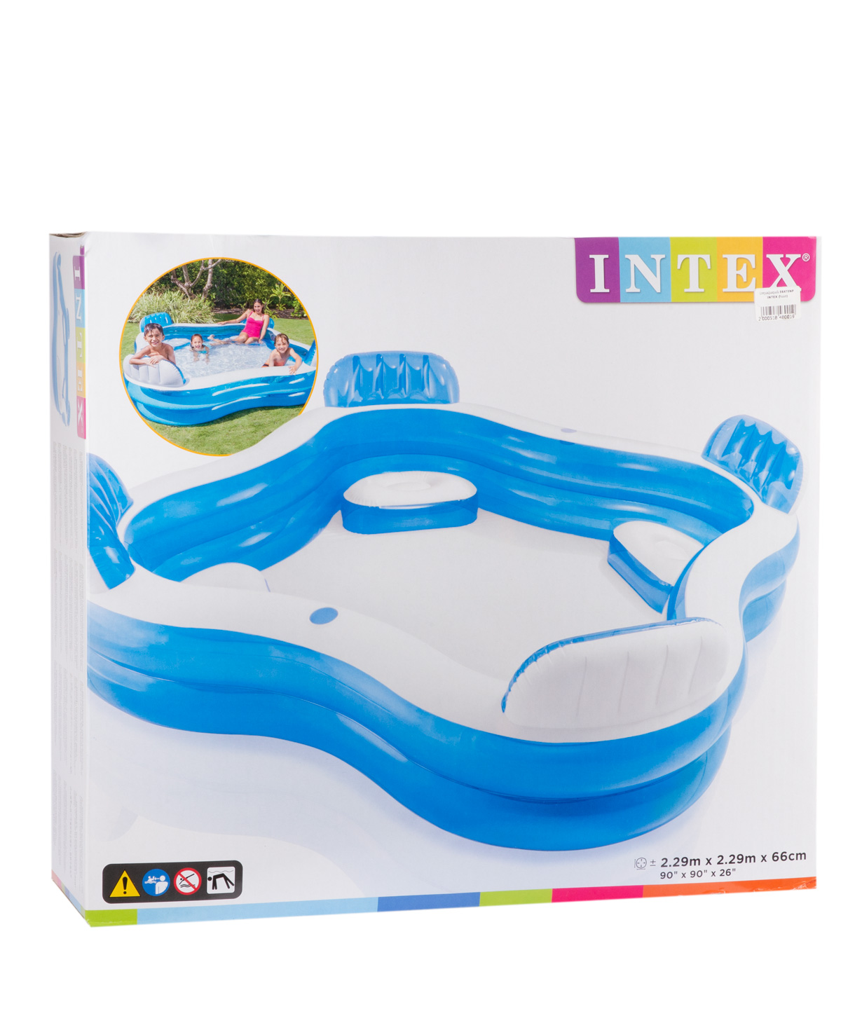 Swimming pool `Intex` inflatable №7