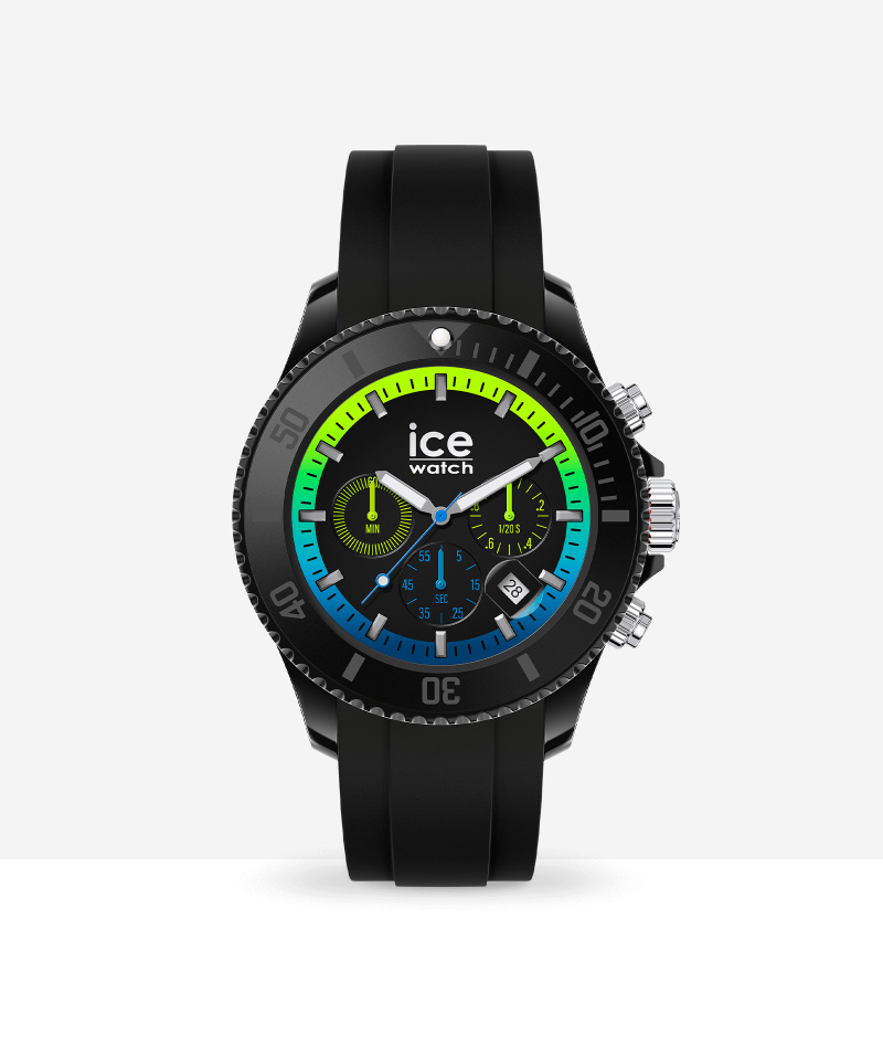 Часы «Ice-Watch» ICE Chrono Black lime - XL