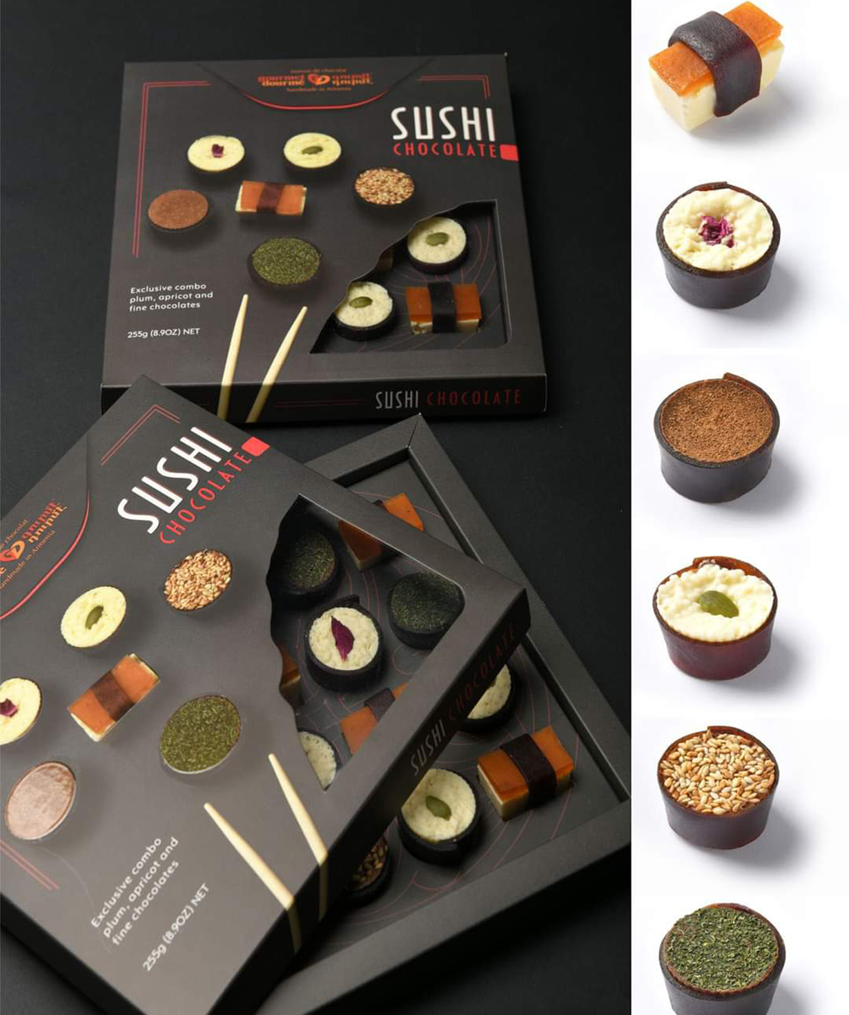 Chocolate ''Gourme Dourme'' Sushi №1