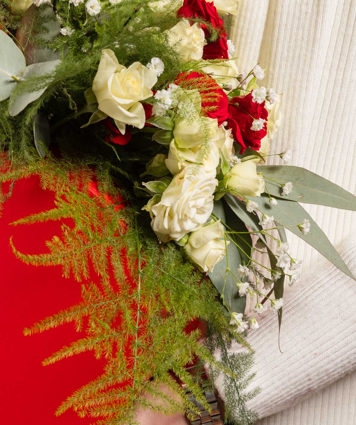 Композиция «Asco» из кустовых роз