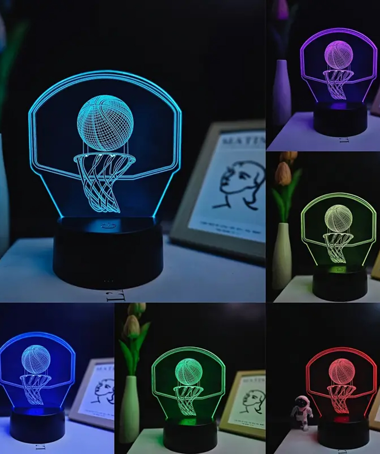 LED Լամպ «Gift Store» Բասկեթբոլ №2