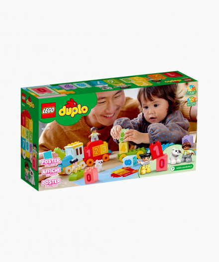Конструктивная игра ''Duplo'' Поезд с цифрами