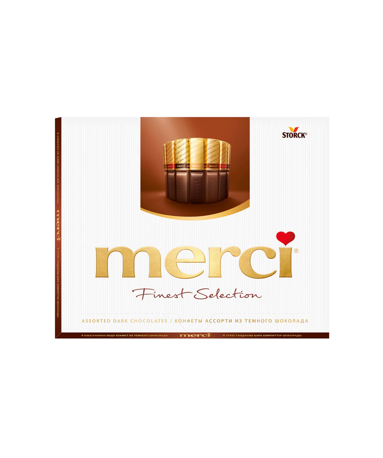 Chocolates «Merci»  250g dark chocolates assorted