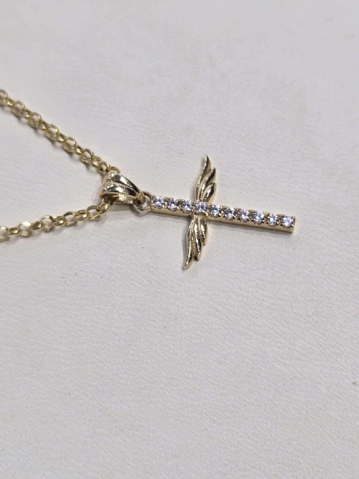 Pendant ''Less is more'' gold №83
