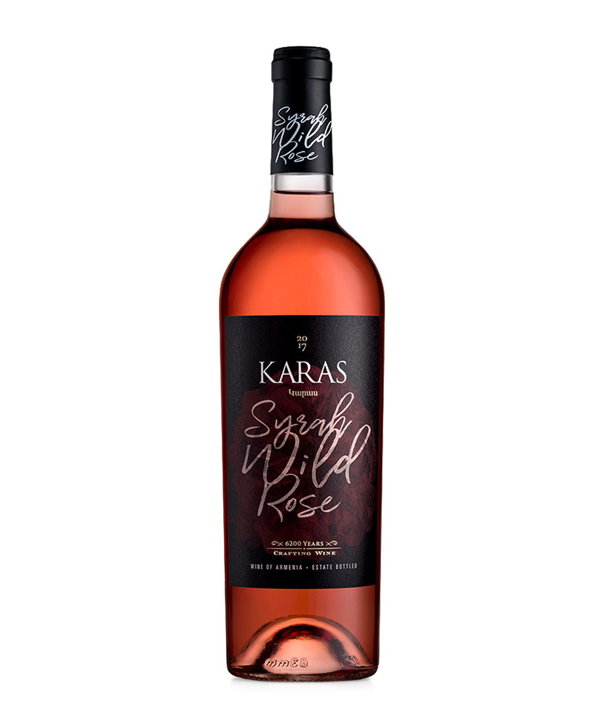 Գինի «Karas Syrah Wild Rose» վարդագույն անապակ 750մլ
