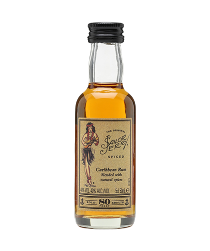 Rum `Sailor Jerry` 40% 0.05 ml