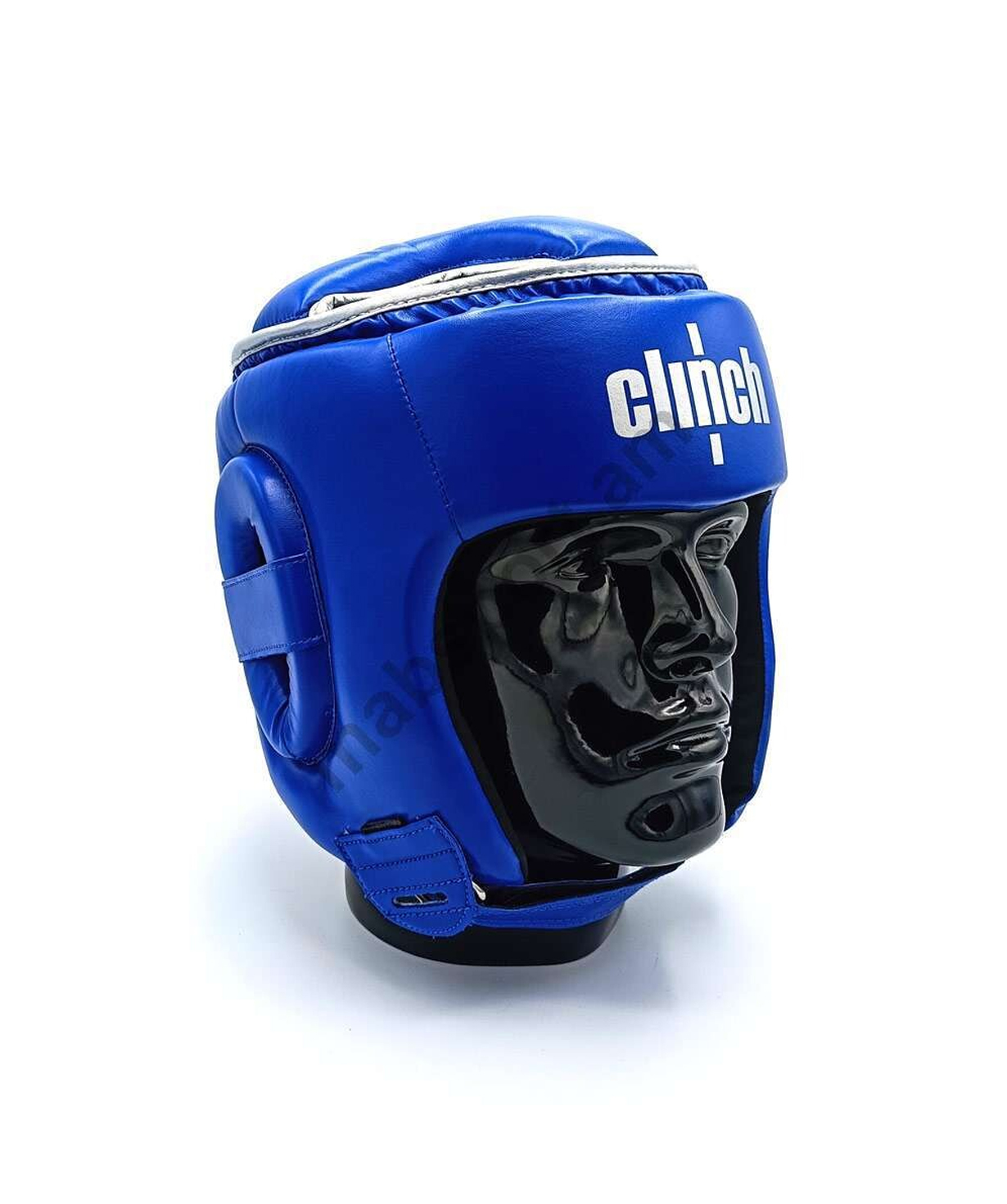 Kickboxing helmet «Clinch» blue, S-M-L