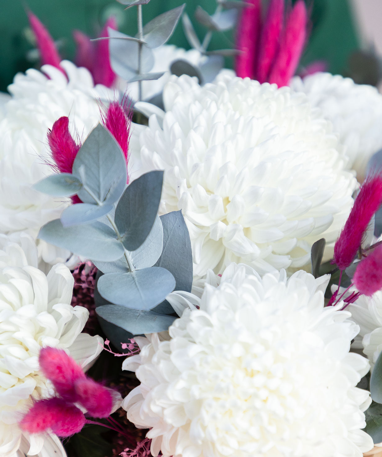 Букет «Caprice» с хризантемами №48