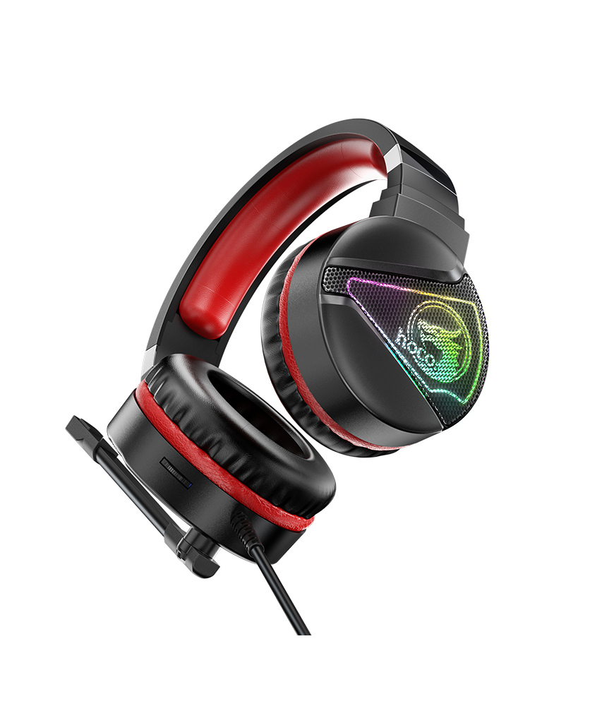 Game headphones ''HOCO W104'' red