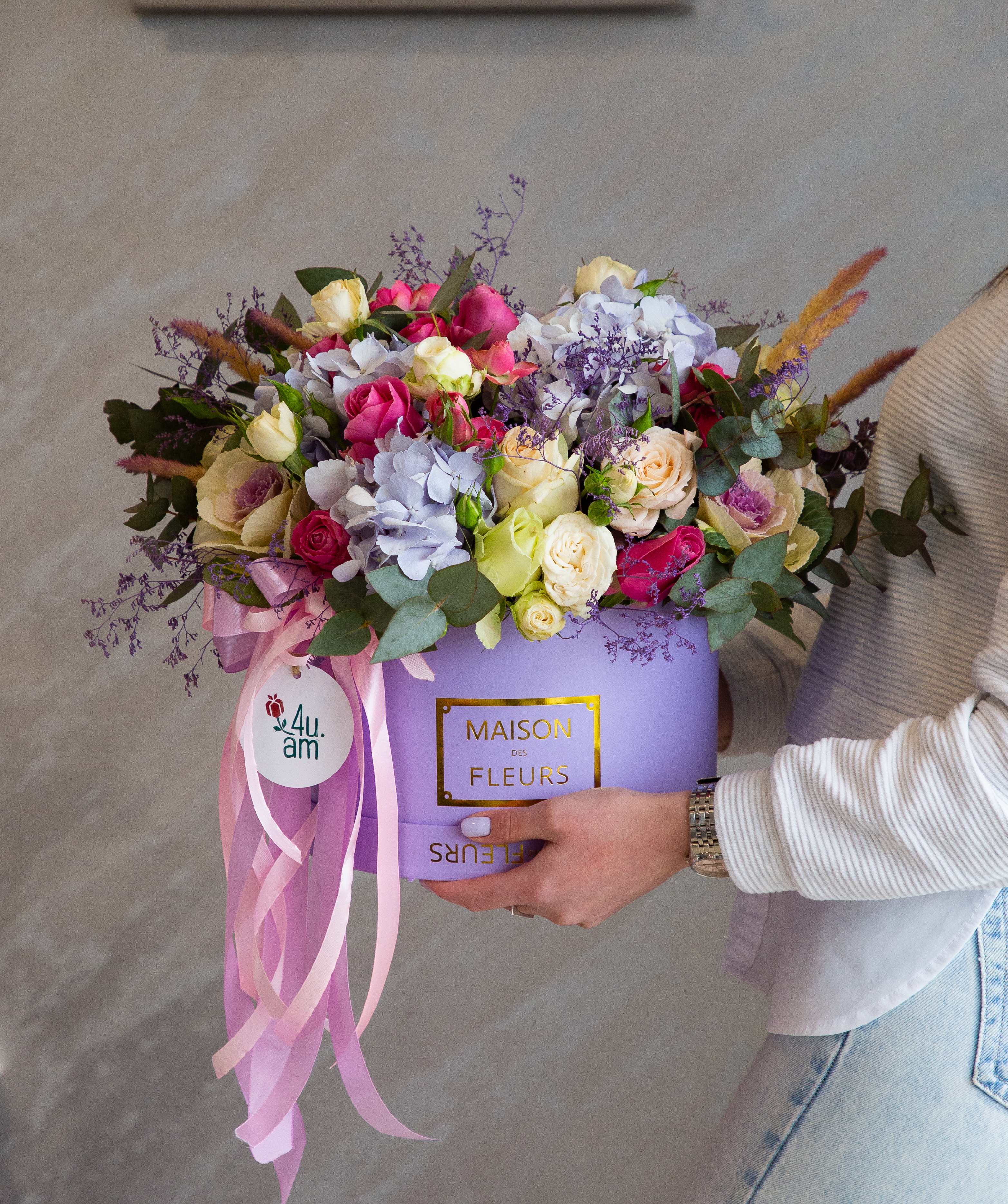 Букет «Белла» с розами №1