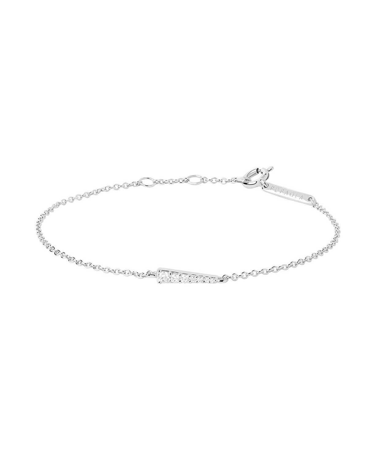 Silver bracelet «PDPAOLA» PU02-412-U