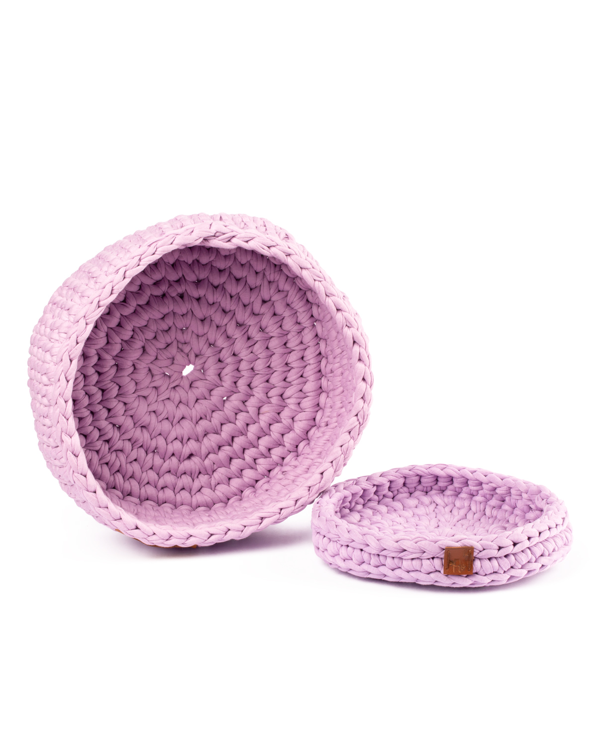 Collection `Ro Handmade` of handmade cotton baskets №3