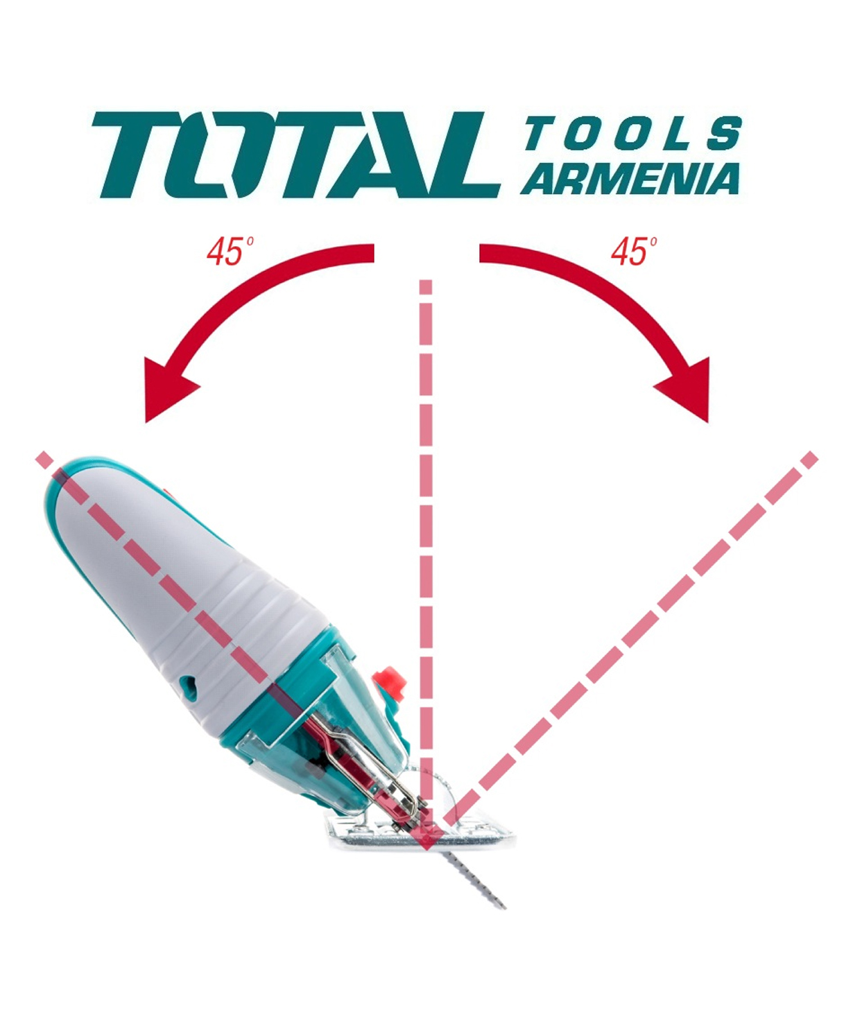 Electric fretsaw «Total Tools» TS2045565, 400 W