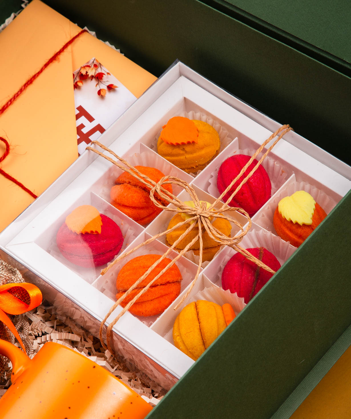 Подарочная коробка «THE BOX» осенний №531