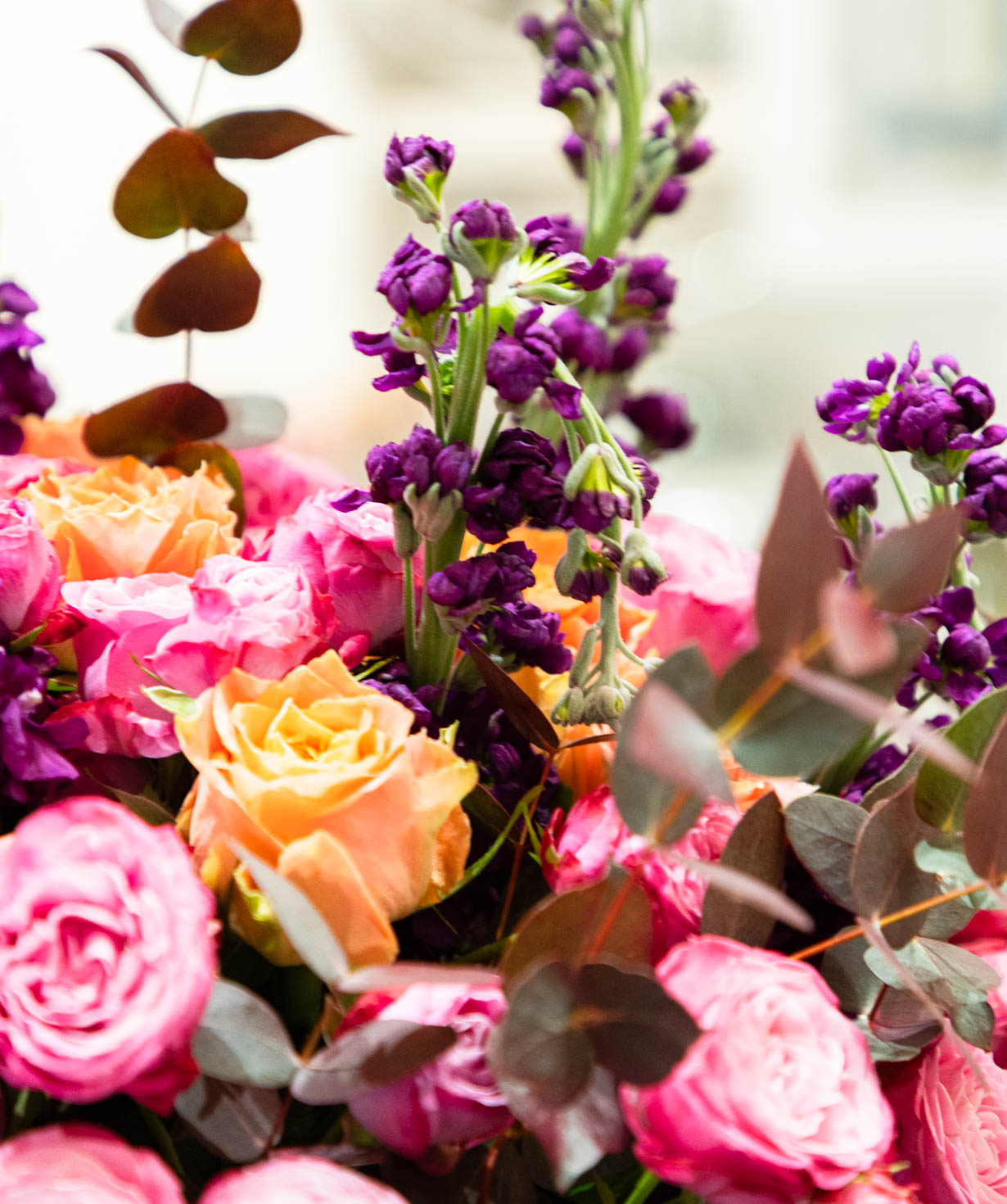 Bouquet «Bandiat» with roses