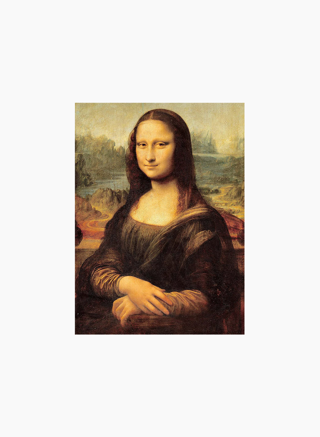 Мона Лиза карандашом поэтапно