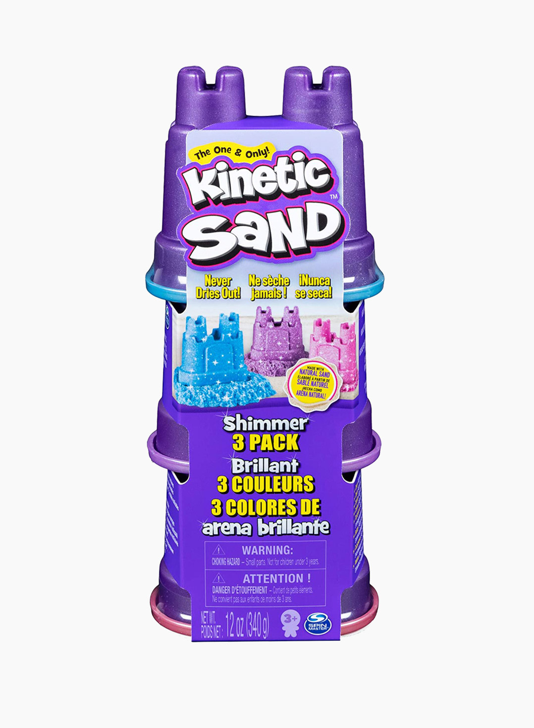 Spin Master Kinetic Sand Shimmer,3 pack