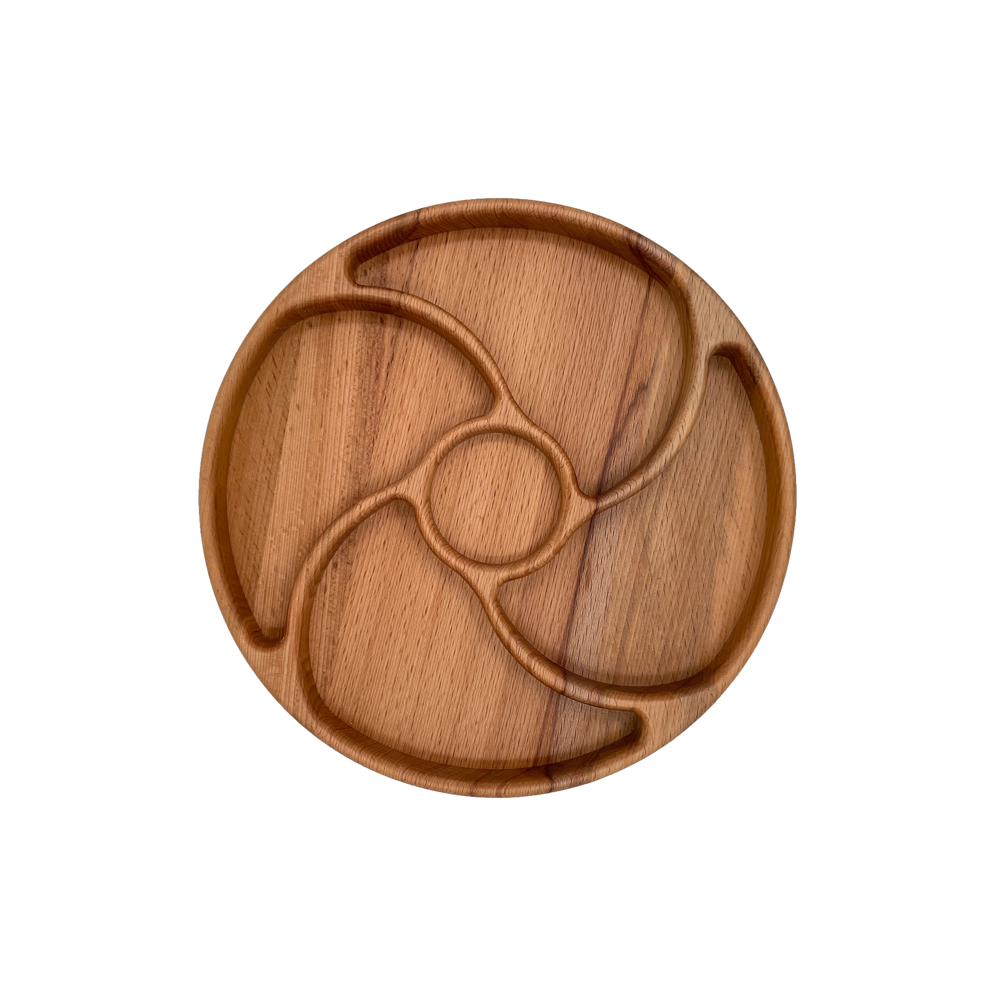 Eco plate «WoodWide» round, wooden