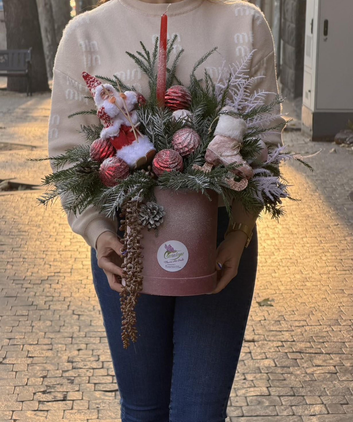 New Year's composition «Cataleya» №101