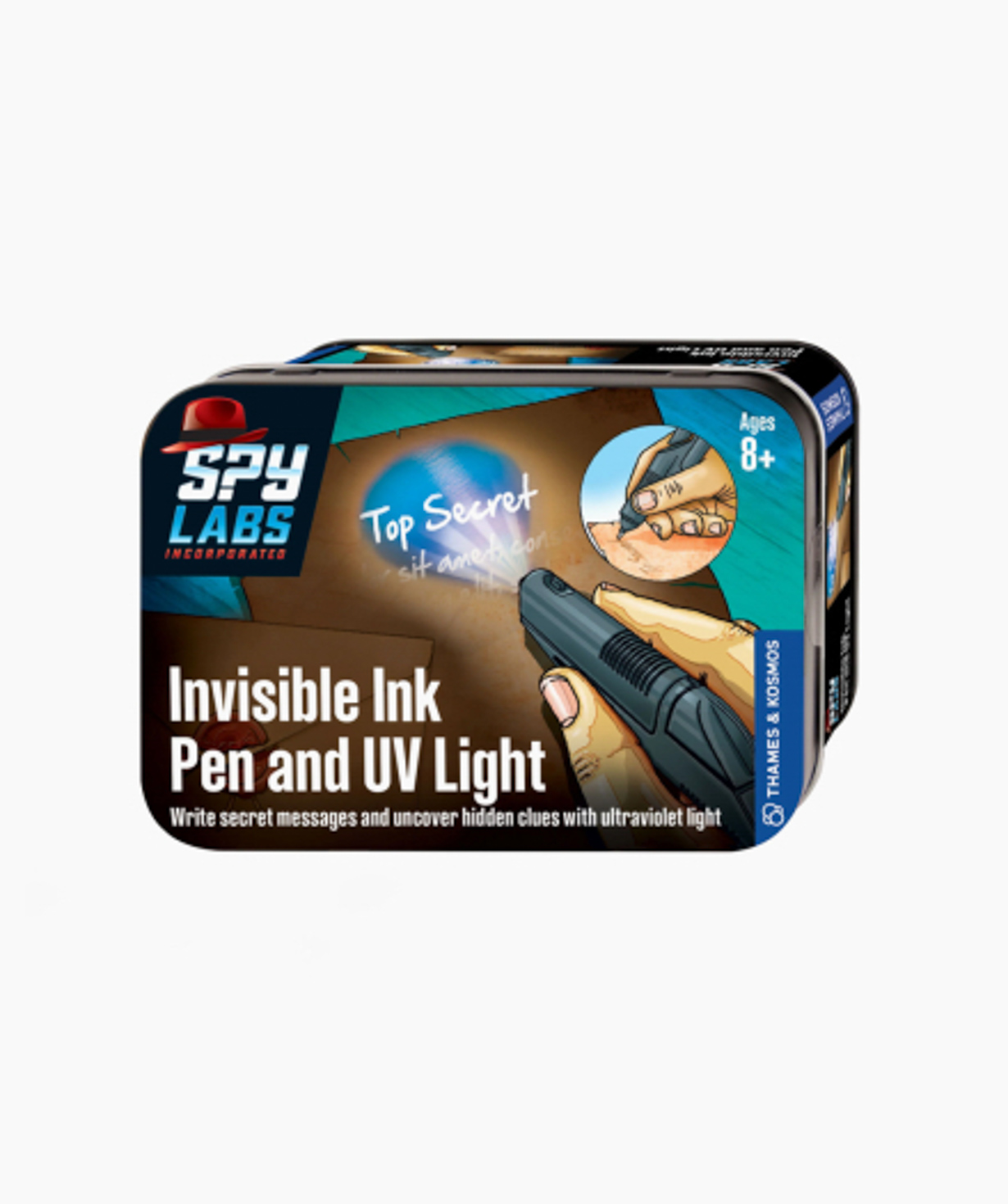 Invisible ink pen and UV light Spy Labs