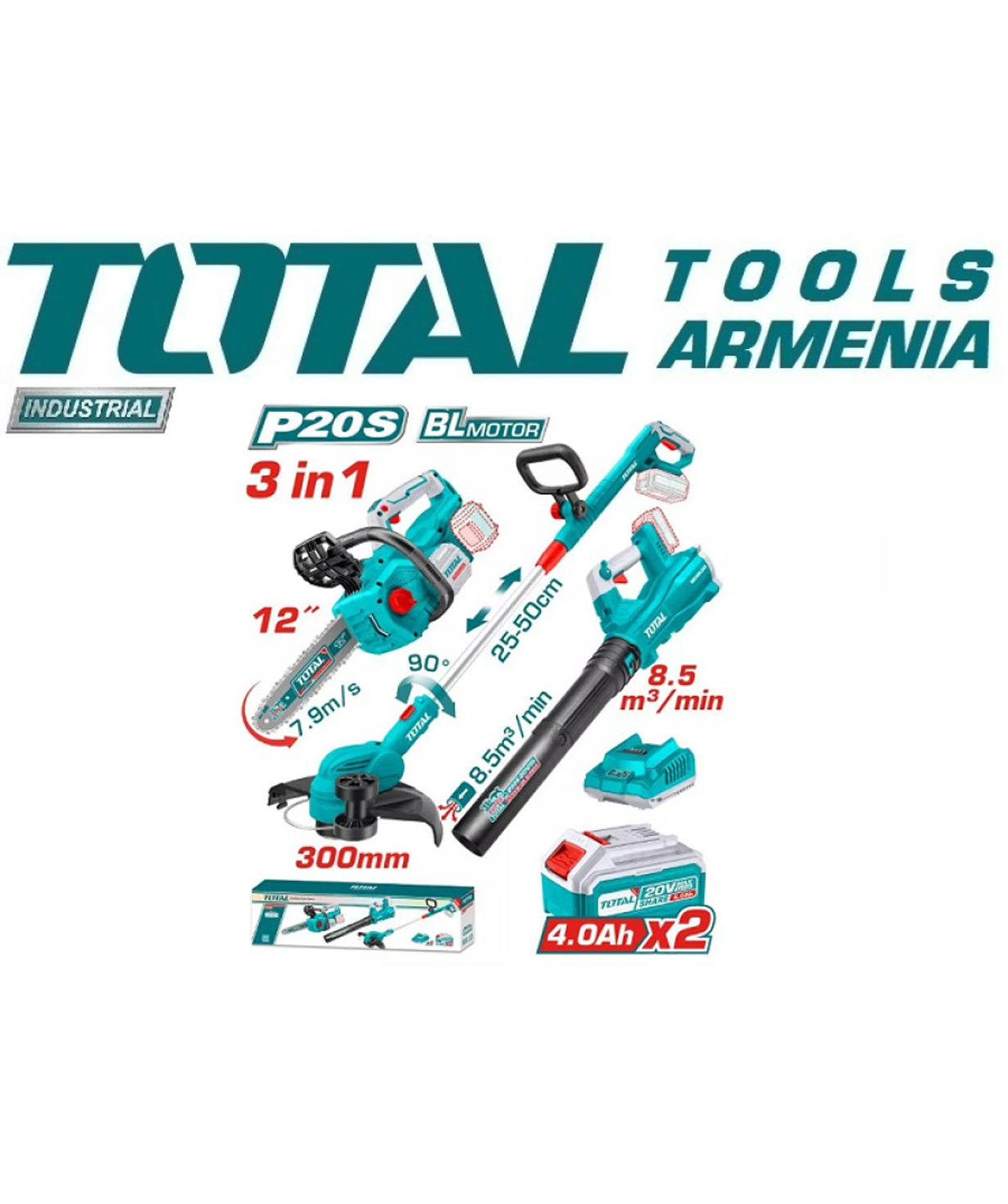 Գործիքների հավաքածու «Total Tools» TOSLI241189