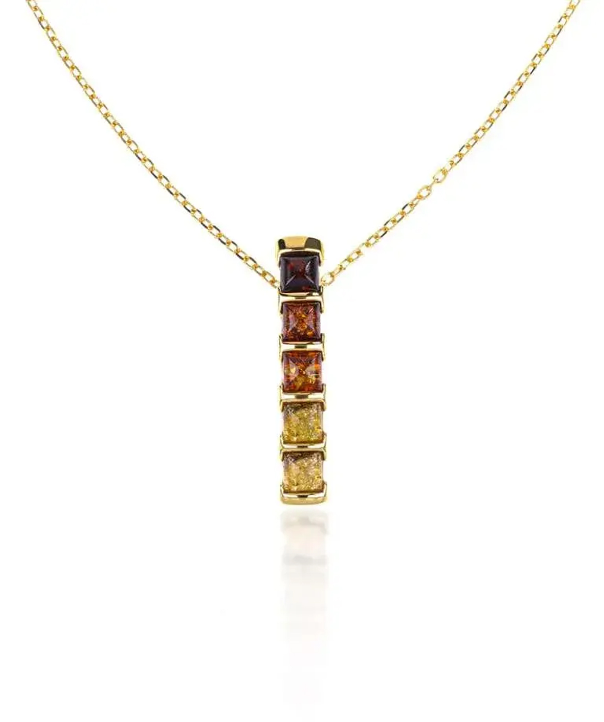 Silver necklace «SiaMoods» SN-SP487GP