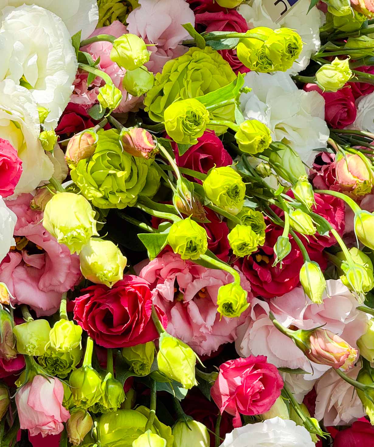 Bouquet «Altlandsberg» with lisianthus