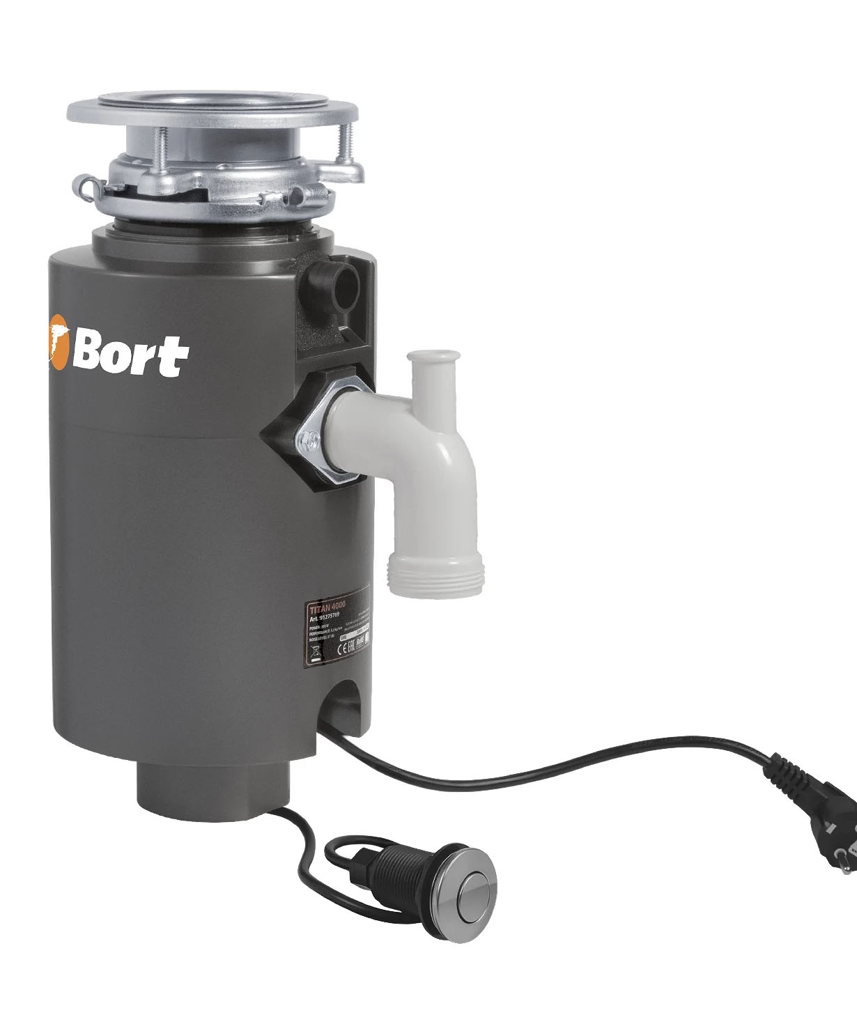 Food waste disposer BORT TITAN 4000