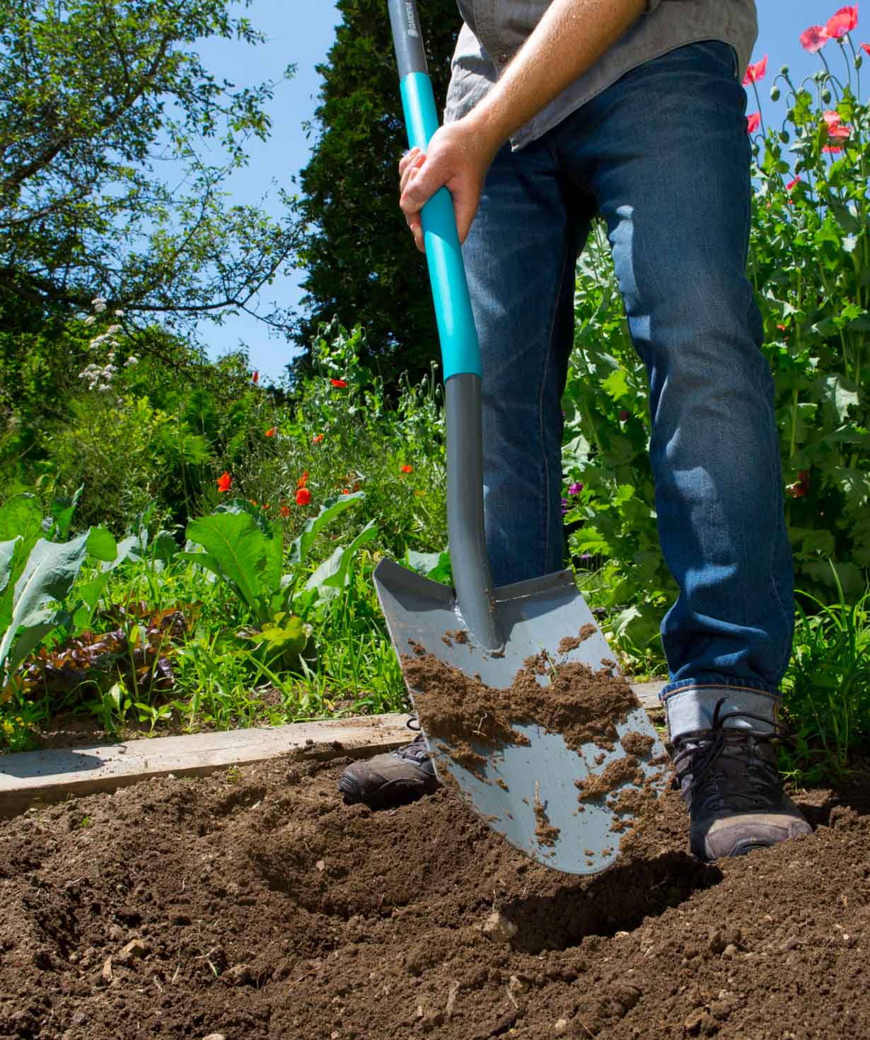 Sharp-edged shovel «Gardena» ClassicLine