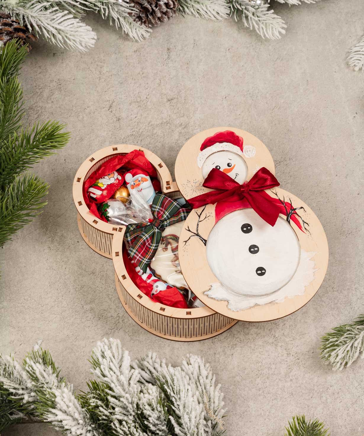 Подарочная коробка «THE BOX» №546 Новогодняя