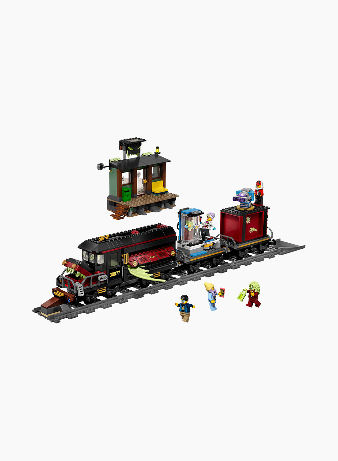 Lego Hidden Side Կառուցողական Խաղ Տեսիլային Ճեպընթաց Գնացք