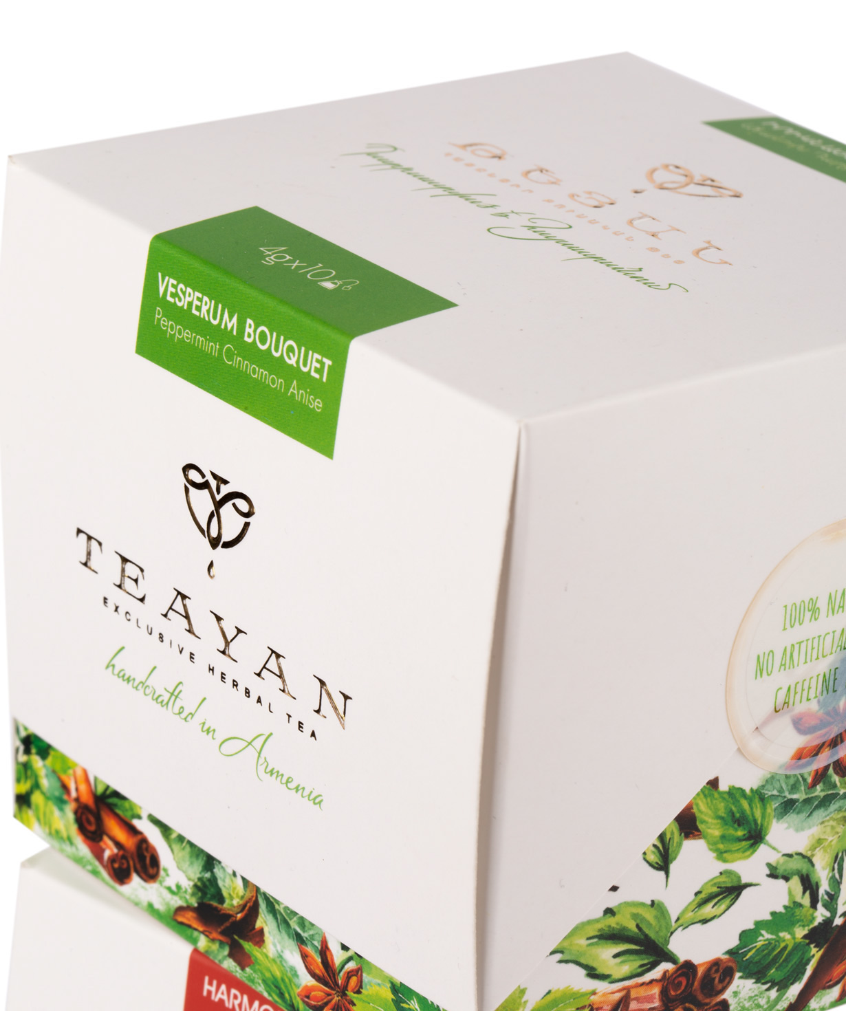 Selected tea `TeaYan` vesperum bouquet