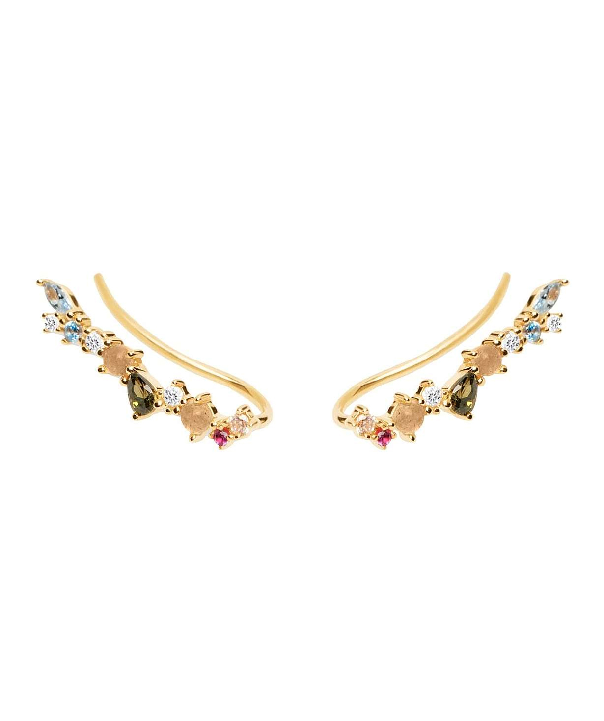 Silver earrings «PDPAOLA» AR01-216-U