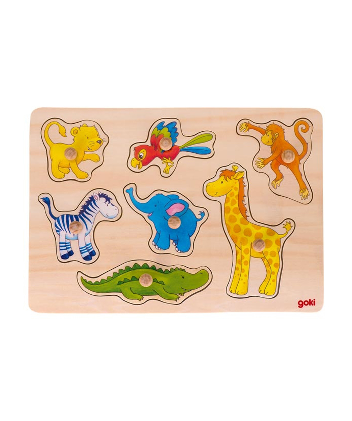 Toy `Goki Toys` puzzle Safari