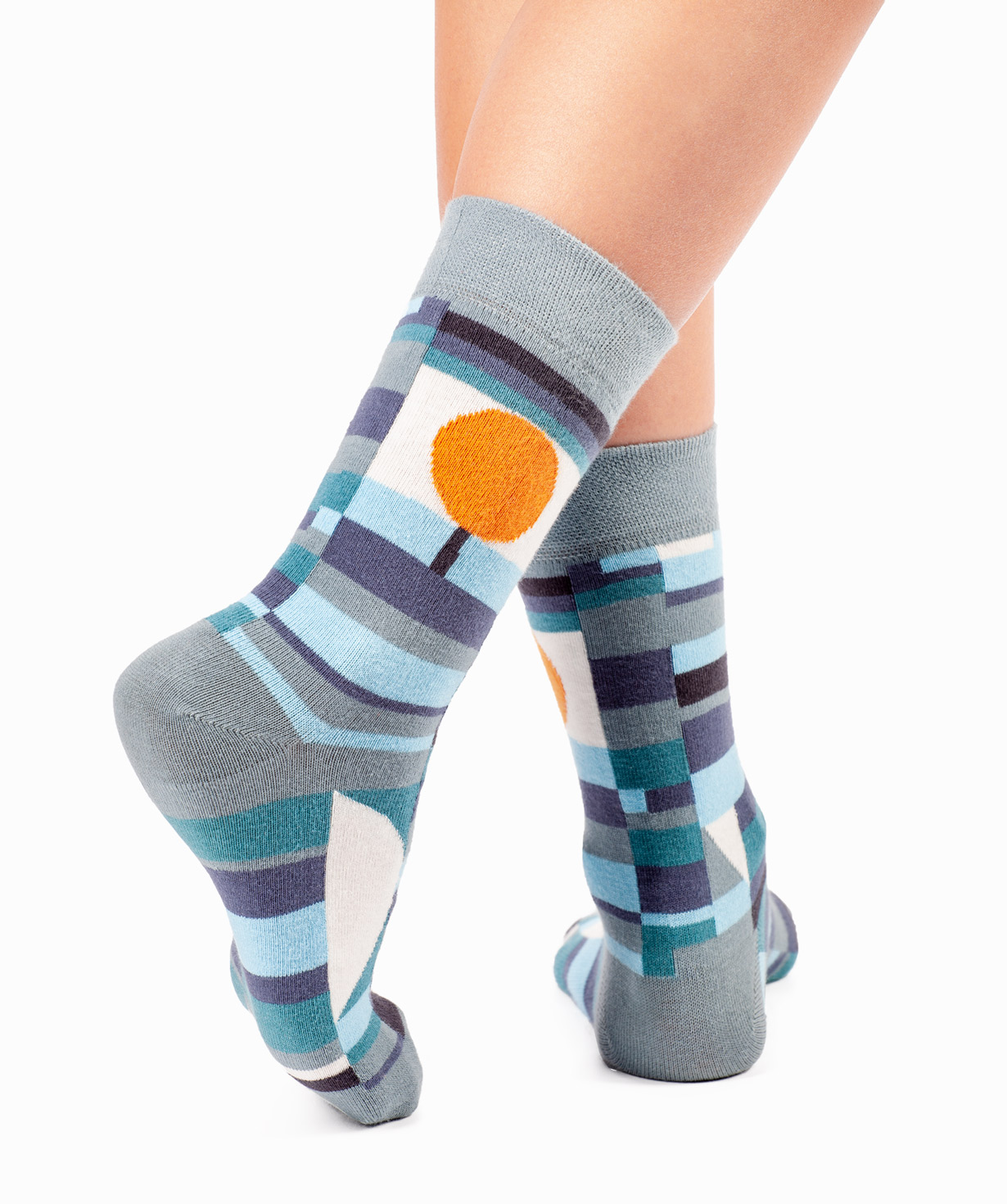 Носки `Art socks` с канвой `Вестник осени`