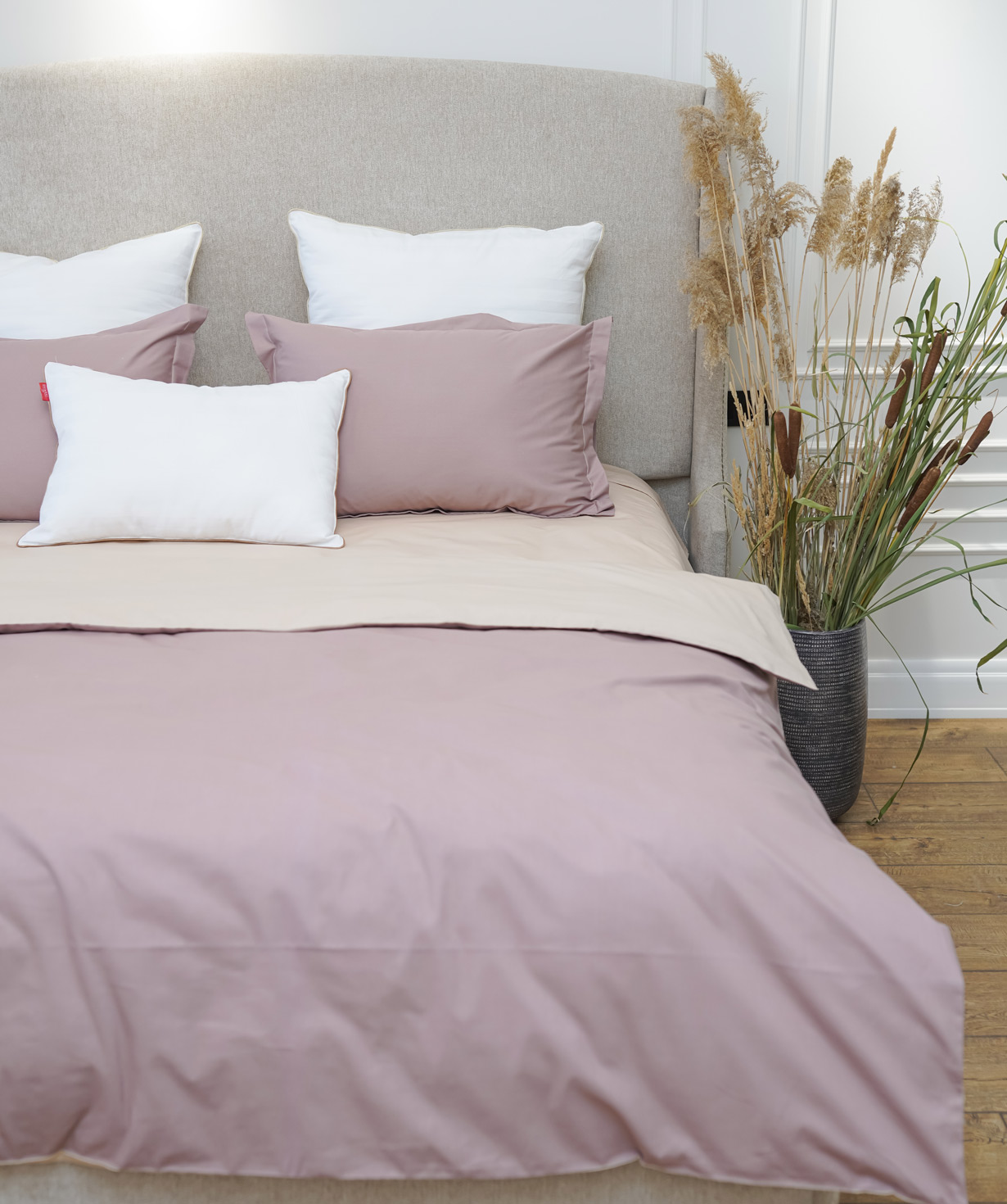 Набор постельного белья «Jasmine Home» двухместное, светло-розовое