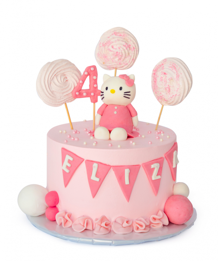 Торт `Hello Kitty`