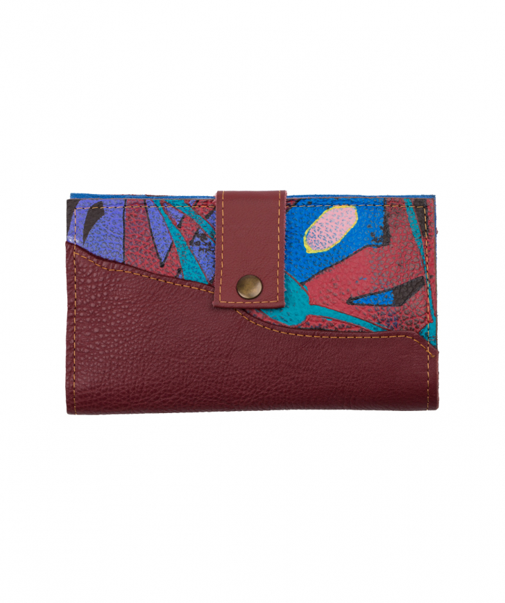 Wallet `Ereqnuk` leather, rectangular №1