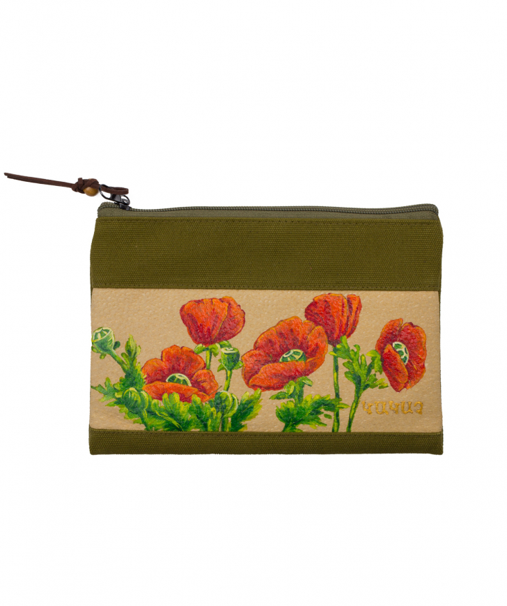 Wallet `Ereqnuk` flowers of Armenia №2