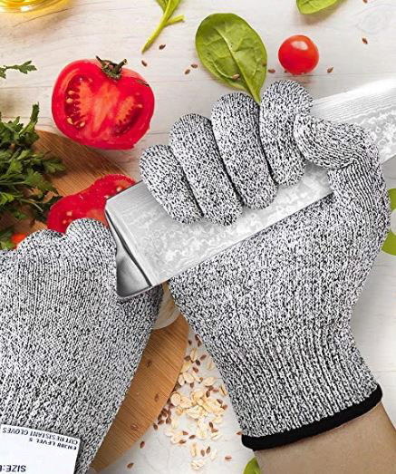 Cut resistant gloves ''Yoyo'' for kitchen, level 5 protection